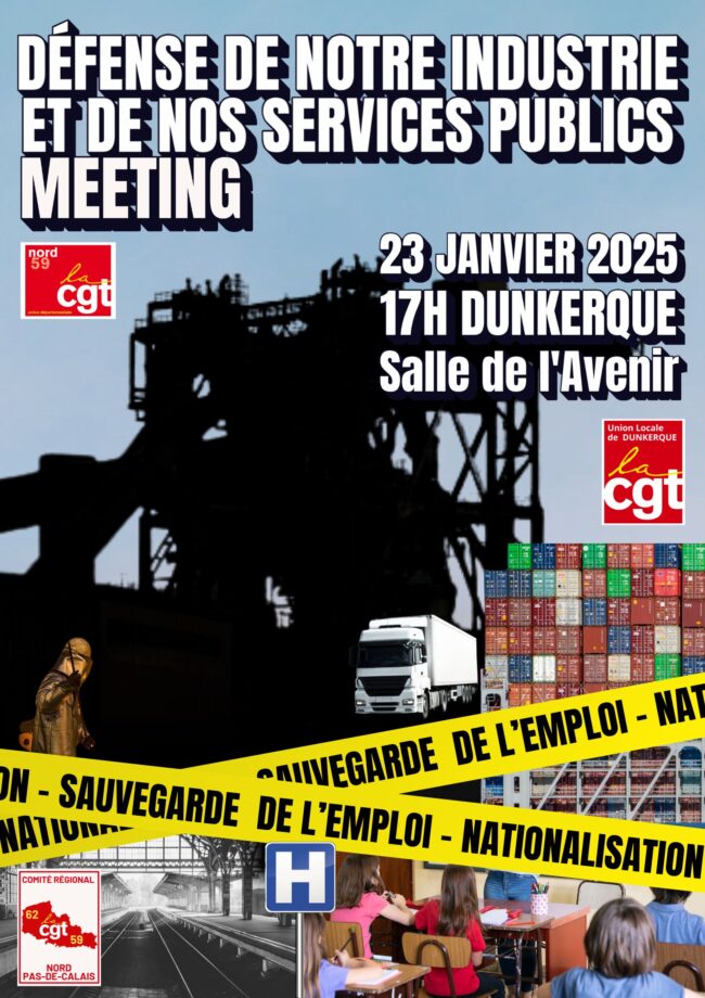 MEETING DUNKERQUE 23 JANVIER 2025 (002) Meeting Industrie Arcelor DK