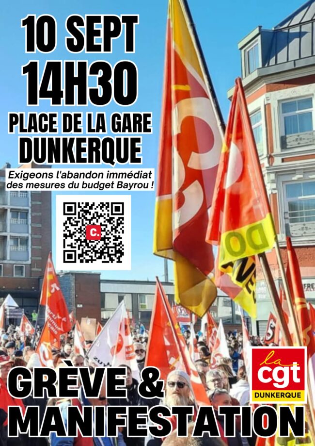 Affiche UL CGT DK 10 sept 2025